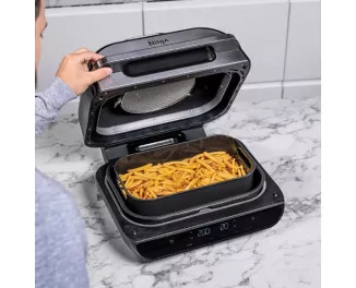 Мультипечь (аэрофритюрница) NINJA Health Grill & Air Fryer XL AG551EU