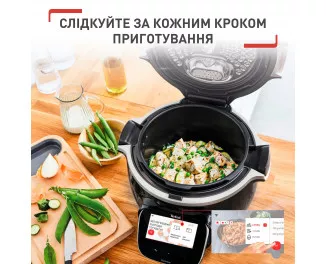 Мультиварка-скороварка Tefal Cook4me Touch (CY912830)