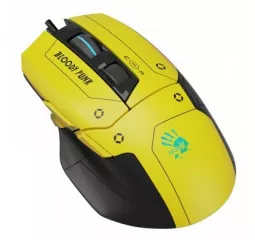 Мышь A4Tech W70 Max Bloody Punk Yellow