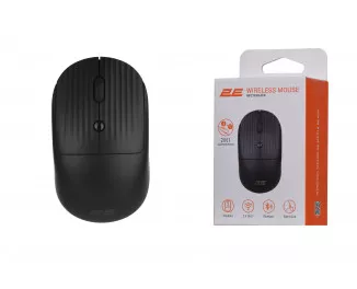Мышь беспроводная 2E MF218 Silent WL Black (2E-MF218WBK)