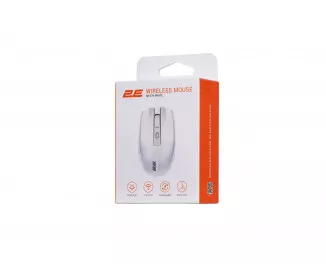 Мышь беспроводная 2E MF270 Rechargeable WL White (2E-MF270WWH)