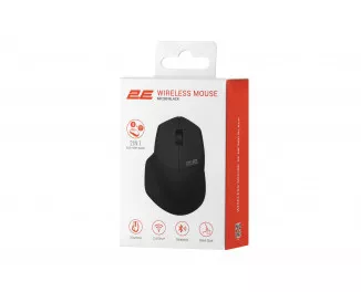Мышь беспроводная 2E MF280 Silent WL/BT Black (2E-MF280WBK)
