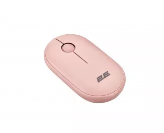 Мышь беспроводная 2E MF300 Silent WL/BT Mallow Pink (2E-MF300WPN)