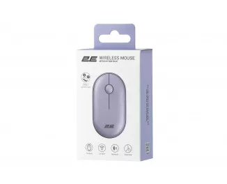 Миша бездротова 2E MF300 Silent WL/BT Stone Blue (2E-MF300WBL)