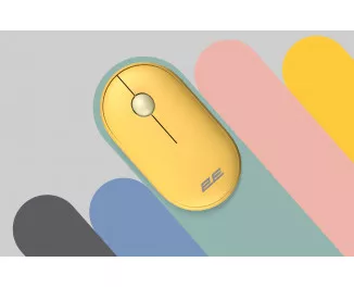 Миша бездротова 2E MF300 Silent WL/BT Sunny Yellow