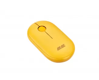Миша бездротова 2E MF300 Silent WL/BT Sunny Yellow