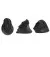 Миша бездротова 2E MF325 Silent WL/BT Black (2E-MF325WBK)
