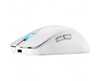 Миша бездротова ASUS ROG Harpe Ace Mini Wireless/Bluetooth/USB White (90MP03Z0-BMUA10)