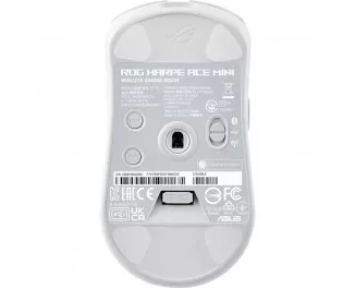 Миша бездротова ASUS ROG Harpe Ace Mini Wireless/Bluetooth/USB White (90MP03Z0-BMUA10)