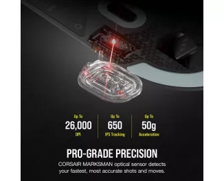 Мышь беспроводная Corsair M75 Air Wireless Black (CH-931D100)