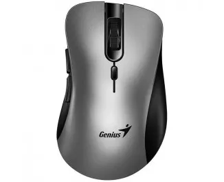 Мышь беспроводная Genius Ergo 8100S AI Silent Wireless Grey (31030040404)