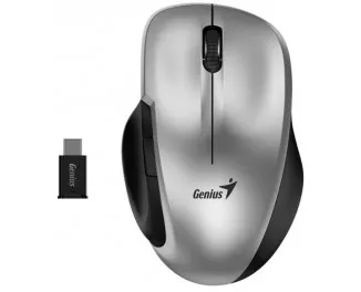 Мышь беспроводная Genius Ergo 8200S Silver (31030029404)