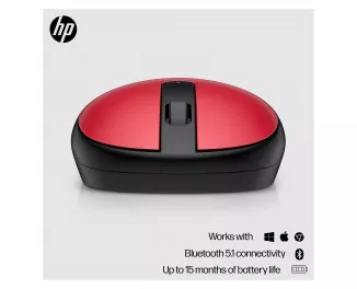Миша бездротова HP 240 Bluetooth Red (43N05AA)
