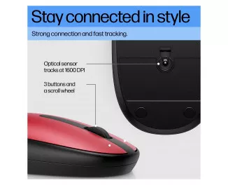 Миша бездротова HP 240 Bluetooth Red (43N05AA)