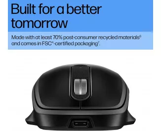 Миша бездротова HP 510 Ultra-Fast Rechargeable Wireless Black (9C2F6AA)