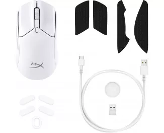 Мышь беспроводная HyperX Pulsefire Haste 2 Mini Wireless White (7D389AA)