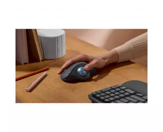 Мышь беспроводная Logitech Ergo M575S Wireless Trackball Graphite (910-007029)