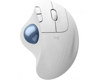 Мышь беспроводная Logitech Ergo M575S Wireless Trackball Off-white (910-007030)