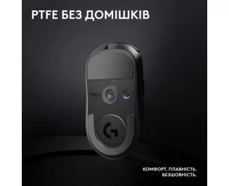 Миша бездротова Logitech G Pro X Superlight 2 Black (910-006630)