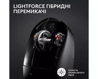 Миша бездротова Logitech G Pro X Superlight 2 Black (910-006630)