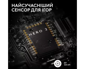 Миша бездротова Logitech G Pro X Superlight 2 Black (910-006630)