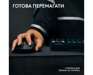 Миша бездротова Logitech G Pro X Superlight 2 Black (910-006630)