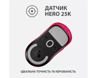 Мышь беспроводная Logitech G Pro X Superlight Wireless Magenta (910-005956)