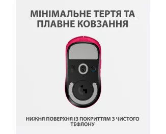 Мышь беспроводная Logitech G Pro X Superlight Wireless Magenta (910-005956)