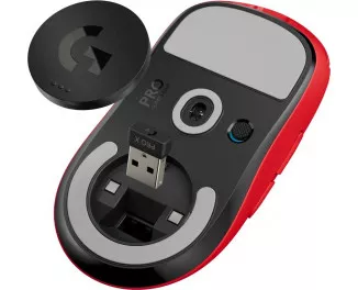Мышь беспроводная Logitech G Pro X Superlight Wireless Red (910-006784)