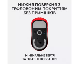 Мышь беспроводная Logitech G Pro X Superlight Wireless Red (910-006784)