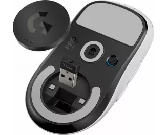 Мышь беспроводная Logitech G Pro X Superlight Wireless White (910-005942)