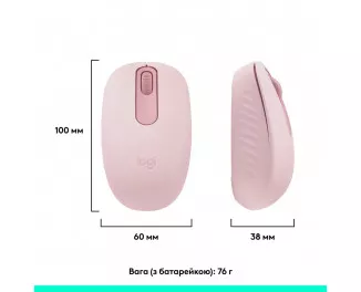 Мышь беспроводная Logitech M196 Bluetooth Rose (910-007461)