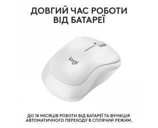 Мышь беспроводная Logitech M240 Off White (910-007120)