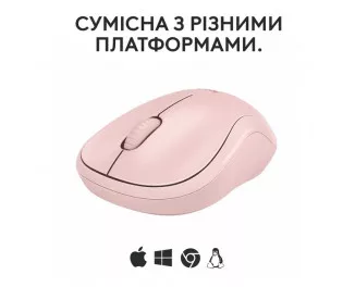 Миша бездротова Logitech M240 Rose (910-007121)