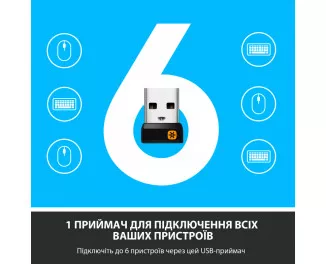 Мышь беспроводная Logitech M325s Wireless Dark Silver (910-006812)