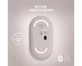 Мышь беспроводная Logitech M350 Sand (910-006751)