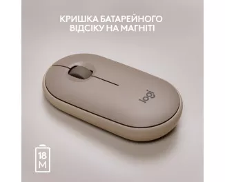 Мышь беспроводная Logitech M350 Sand (910-006751)