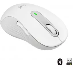 Мышь беспроводная Logitech M650 L Wireless Mouse LEFT Off-White (910-006240)