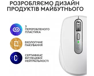 Мышь беспроводная Logitech MX Anywhere 3S Pale Grey (910-006930)