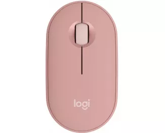 Мышь беспроводная Logitech Pebble Mouse 2 M350s Tonal Rose (910-007014)