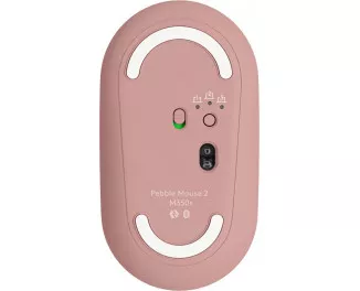 Миша бездротова Logitech Pebble Mouse 2 M350s Tonal Rose (910-007014)