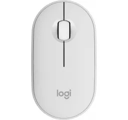 Мышь беспроводная Logitech Pebble Mouse 2 M350s Tonal White (910-007013)