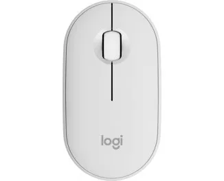 Мышь беспроводная Logitech Pebble Mouse 2 M350s Tonal White (910-007013)