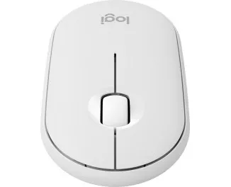 Мышь беспроводная Logitech Pebble Mouse 2 M350s Tonal White (910-007013)