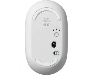 Миша бездротова Logitech POP Mouse With Emoji Bluetooth Off-White (910-007411)