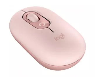 Мышь беспроводная Logitech POP Mouse With Emoji Bluetooth Rose (910-007413)