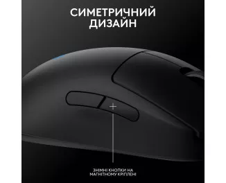 Миша бездротова Logitech PRO 2 Lightspeed Black (910-007295)