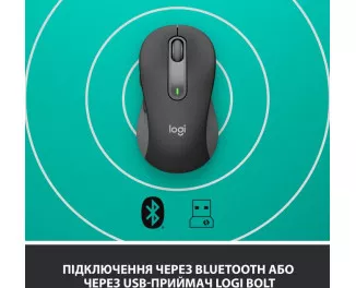 Мышь беспроводная Logitech Signature M650 L Wireless Graphite (910-006236)