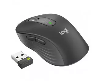 Мышь беспроводная Logitech Signature M650 L Wireless Mouse for Business Graphite (910-006348)
