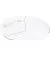 Мышь беспроводная Lorgar MSA10W White (LRG-MSA10W-WH)